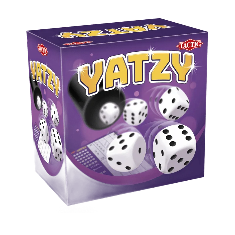 Yatzy – klassiek dobbelspel met dobbelbeker van Tactic